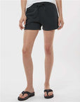 Independent Trading Co. Women’s Lightweight California Wave Wash Fleece Shorts PRM20SRT