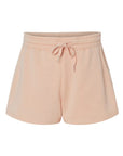 Independent Trading Co. Women’s Lightweight California Wave Wash Fleece Shorts PRM20SRT