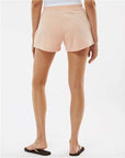 Independent Trading Co. Women’s Lightweight California Wave Wash Fleece Shorts PRM20SRT