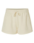 Independent Trading Co. Women’s Lightweight California Wave Wash Fleece Shorts PRM20SRT