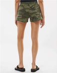 Independent Trading Co. Women’s Lightweight California Wave Wash Fleece Shorts PRM20SRT