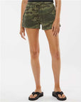 Independent Trading Co. Women’s Lightweight California Wave Wash Fleece Shorts PRM20SRT