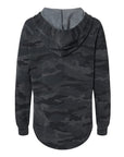 Independent Trading Co. Women’s Lightweight California Wave Wash Hooded Sweatshirt PRM2500