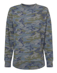 LAT Women's Weekend Fleece Crewneck Sweatshirt 3525