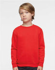 LAT Youth Elevated Fleece Crewneck Sweatshirt 2225