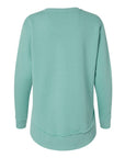 LAT Women's Weekend Fleece Crewneck Sweatshirt 3525