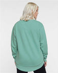 LAT Women's Weekend Fleece Crewneck Sweatshirt 3525