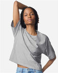 American Apparel Women's Fine Jersey Boxy Tee 102
