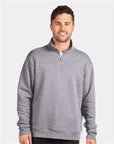 Next Level Unisex Fleece Quarter-Zip Pullover 9643