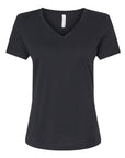 BELLA + CANVAS Women's Relaxed Heather CVC V-Neck Tee 6405CVC