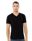 BELLA + CANVAS Unisex Heather CVC V-Neck Tee 3005CVC