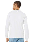 BELLA + CANVAS Heather CVC Long Sleeve Tee 3501CVC