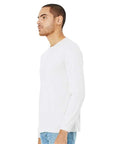 BELLA + CANVAS Heather CVC Long Sleeve Tee 3501CVC
