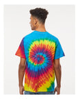 Colortone Unisex Multi-Color Tie-Dyed T-Shirt 1000