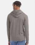 ComfortWash by Hanes Unisex Garment-Dyed Jersey Hooded Long Sleeve T-Shirt GDH280