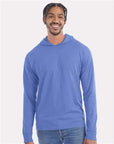 ComfortWash by Hanes Unisex Garment-Dyed Jersey Hooded Long Sleeve T-Shirt GDH280