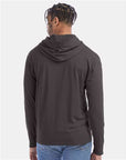 ComfortWash by Hanes Unisex Garment-Dyed Jersey Hooded Long Sleeve T-Shirt GDH280