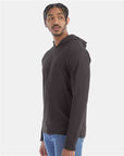 ComfortWash by Hanes Unisex Garment-Dyed Jersey Hooded Long Sleeve T-Shirt GDH280