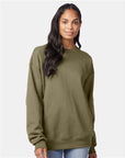 Hanes Unisex Ultimate Cotton® Crewneck Sweatshirt F260