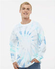 Colortone Unisex Tie-Dyed Long Sleeve T-Shirt 2000