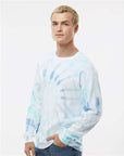 Colortone Unisex Tie-Dyed Long Sleeve T-Shirt 2000