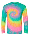 Colortone Unisex Tie-Dyed Long Sleeve T-Shirt 2000
