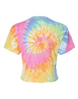 Colortone Women's Tie-Dyed Crop T-Shirt 1050