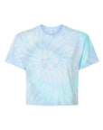 Colortone Women's Tie-Dyed Crop T-Shirt 1050