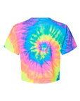 Colortone Women's Tie-Dyed Crop T-Shirt 1050