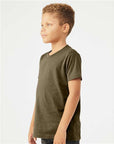 BELLA + CANVAS Youth CVC Jersey Tee 3001YCVC