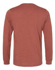 BELLA + CANVAS Heather CVC Long Sleeve Tee 3501CVC