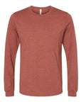 BELLA + CANVAS Heather CVC Long Sleeve Tee 3501CVC