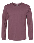 BELLA + CANVAS Heather CVC Long Sleeve Tee 3501CVC