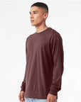 BELLA + CANVAS Heather CVC Long Sleeve Tee 3501CVC