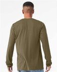 BELLA + CANVAS Heather CVC Long Sleeve Tee 3501CVC