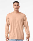 BELLA + CANVAS Heather CVC Long Sleeve Tee 3501CVC