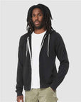 BELLA + CANVAS Unisex Sponge Fleece Full-Zip Hoodie Sweatshirt 3739