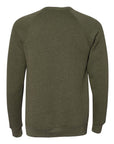 BELLA + CANVAS Unisex Sponge Fleece Raglan Crewneck Sweatshirt 3901