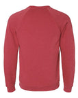 BELLA + CANVAS Unisex Sponge Fleece Raglan Crewneck Sweatshirt 3901