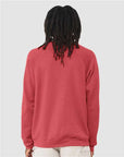 BELLA + CANVAS Unisex Sponge Fleece Raglan Crewneck Sweatshirt 3901