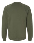 BELLA + CANVAS Unisex Sponge Fleece Raglan Crewneck Sweatshirt 3901