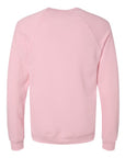 BELLA + CANVAS Unisex Sponge Fleece Raglan Crewneck Sweatshirt 3901