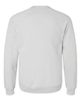 BELLA + CANVAS Unisex Sponge Fleece Raglan Crewneck Sweatshirt 3901