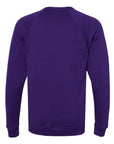 BELLA + CANVAS Unisex Sponge Fleece Raglan Crewneck Sweatshirt 3901