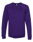 BELLA + CANVAS Unisex Sponge Fleece Raglan Crewneck Sweatshirt 3901
