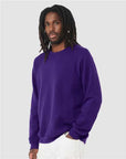 BELLA + CANVAS Unisex Sponge Fleece Raglan Crewneck Sweatshirt 3901