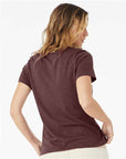 BELLA + CANVAS Women’s Relaxed Fit Heather CVC Tee 6400CVC