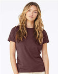 BELLA + CANVAS Women’s Relaxed Fit Heather CVC Tee 6400CVC