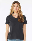 BELLA + CANVAS Women’s Relaxed Jersey V-Neck Tee 6405