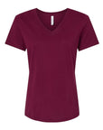 BELLA + CANVAS Women’s Relaxed Jersey V-Neck Tee 6405